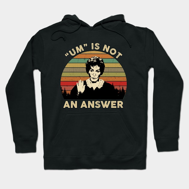 Judy Um Is Not Answer Mug, Judge Reality Show Judy Funny Hoodie by BanyakMau